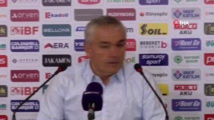 Rıza Çalımbay: "Futbolcular oyun disiplininden kopmadı"