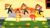 Five Little Monkeys Jumping on the Bed • Nursery Rhymes Song with Lyrics • Cartoon Kids Songs