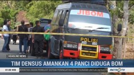 Tim Densus Amankan 4 Panci Diduga Bom di DIY
