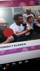 Pedro y elenco en Morfi Telefé 1 - 18 de Noviembre