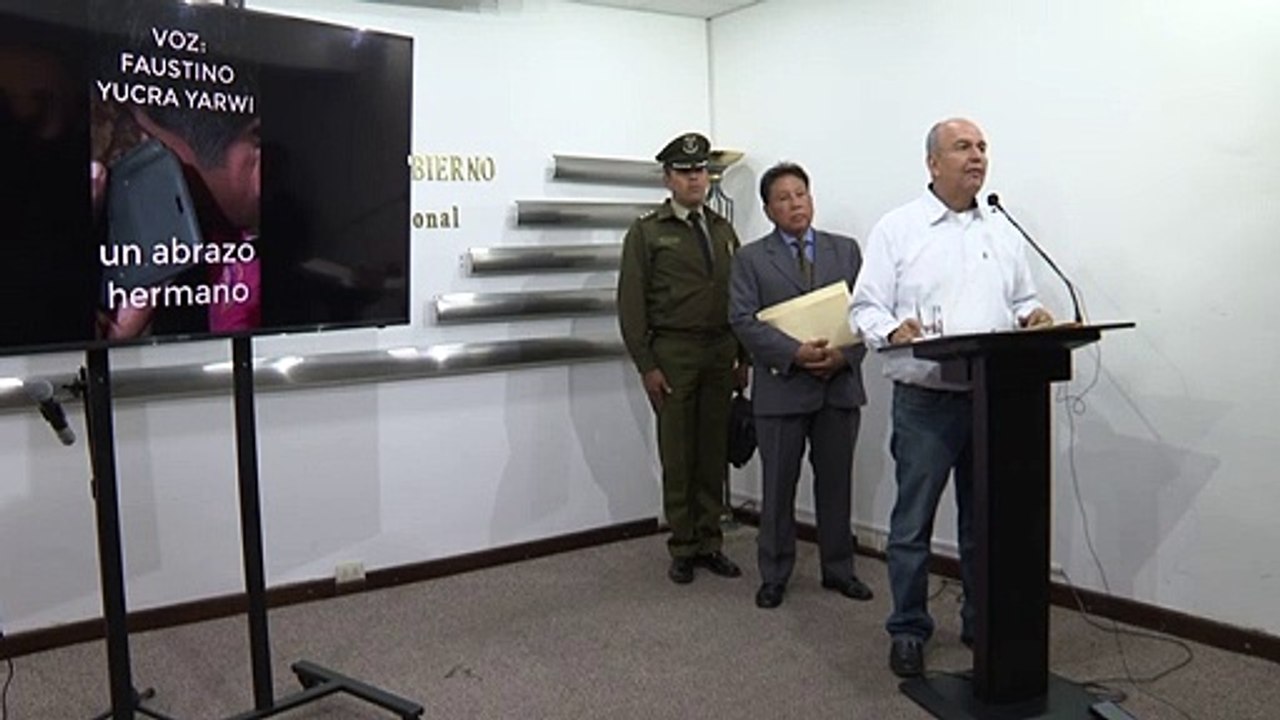 Gobierno atribuye a Morales audio donde se ordena cerco a ciudades bolivianas