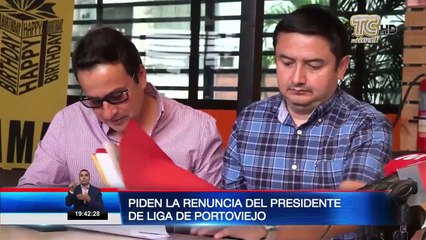 Piden la renuncia de Presidente de Liga de Portoviejo