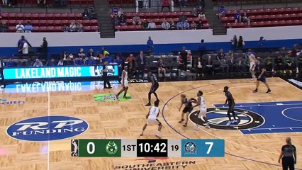 Jaylen Adams Posts 18 points & 10 assists vs. Lakeland Magic