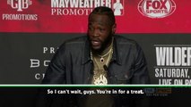Wilder claims he only needs 'two good seconds' to beat Ortiz