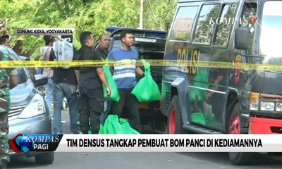 Tim Densus Tangkap Pembuat Bom Panci di Gunungkidul