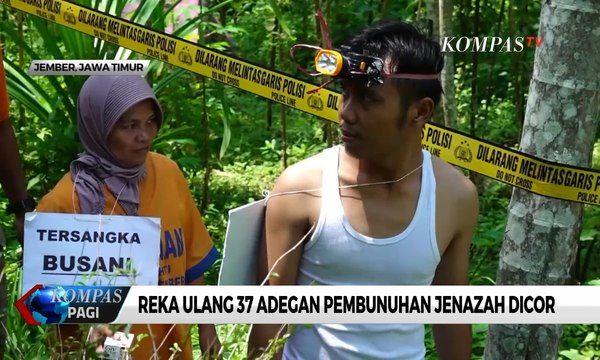 Reka Ulang Jenazah Dicor Kuatkan Dugaan Motif Pembunuhan Berencana