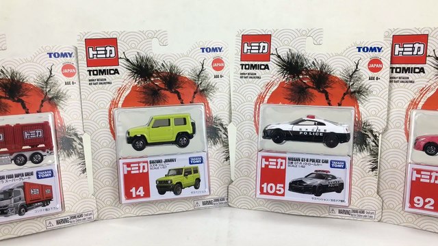 TOMICA USA Wave 3 Top Picks at Walmart (Nissan GT-R Police Car and TOMICA Delivery Truck Die-casts)