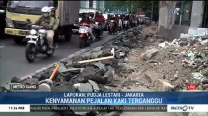 Baru Beroperasi 2 Bulan, Jalur Sepeda di Cikini Dibongkar