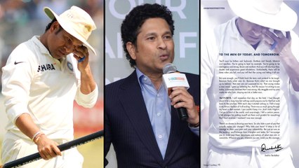 Sachin Tendulkar Says 'No Shame In Showing Your Tears' || Oneindia Telugu