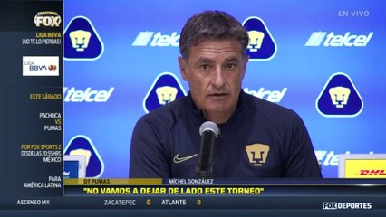 Liga MX: "No vamos a dejar de lado este torneo": Míchel González
