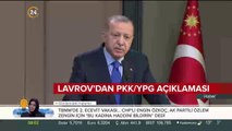 Lavrov'dan PKK/YPG açıklaması: Çekilme neredeyse tamamlandı