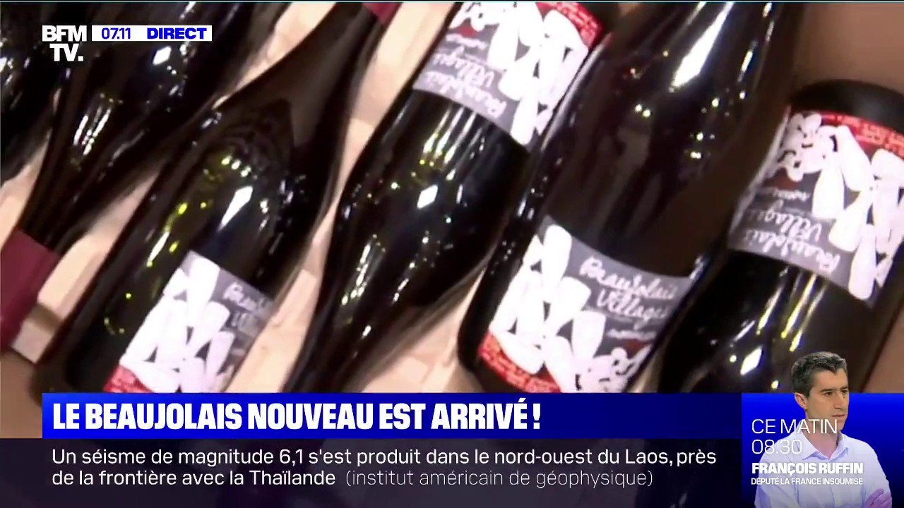 Le Beaujolais nouveau est arrivé