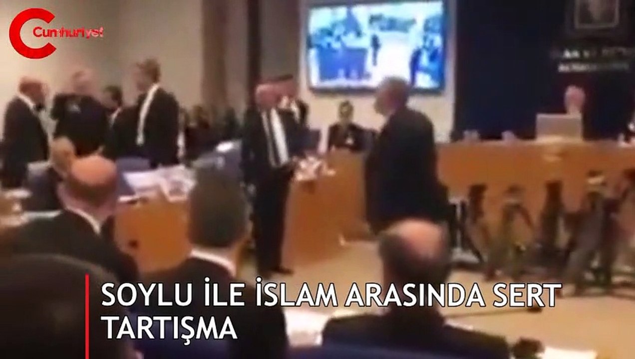 Soylu ile İslam arasında sert tartışma