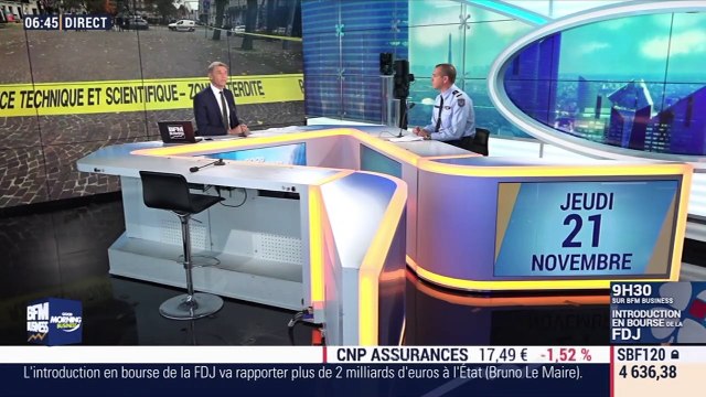 Sylvain Hubac (Gendarmerie nationale): Une innovation au sein de la Gendarmerie nationale, un laboratoire mobile d'analyse ADN - 21/11
