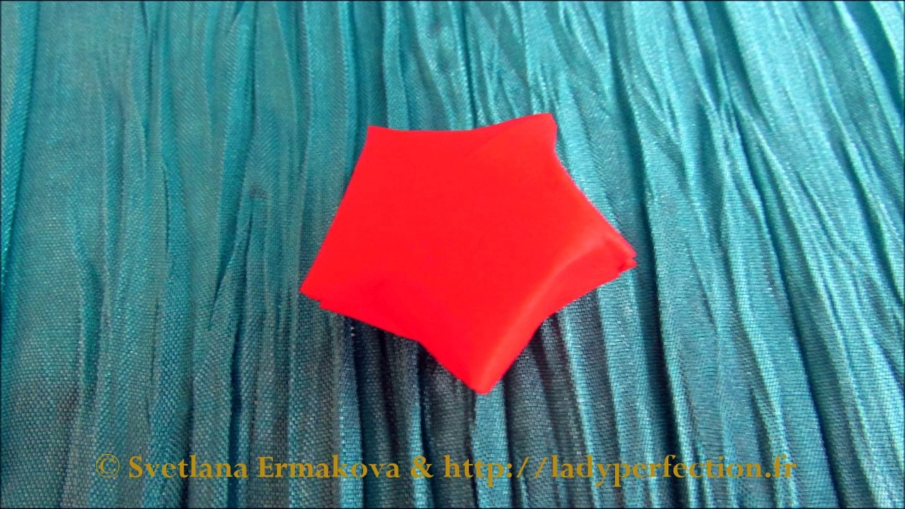 Origami facile : ⭐️ Étoile du bonheur