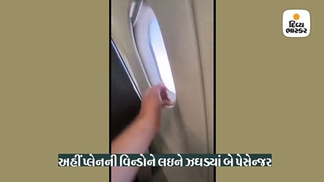 પ્લેનની બારીને લઇને બે પેસેન્જર વચ્ચે થઈ લડાઈ, દોડીને આવી ફ્લાઇટ અટેન્ડેન્ટ