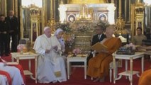 Temas de abuso y reconciliación religiosa en los discursos del papa Francisco en Tailandia