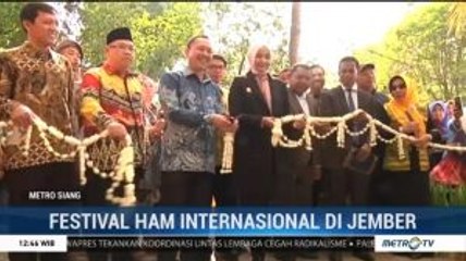 Kemeriahan Festival HAM Internasional di Jember
