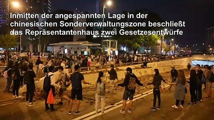 US-Kongress stellt sich hinter Hongkonger Demonstranten
