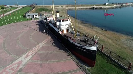 Samsun bandırma gemi müzesi'nde ara tatil yoğunluğu