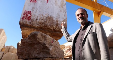 Sivas'a özgü mermer ve travertenler 4 kıtada 18 ülkeye ihraç ediliyor