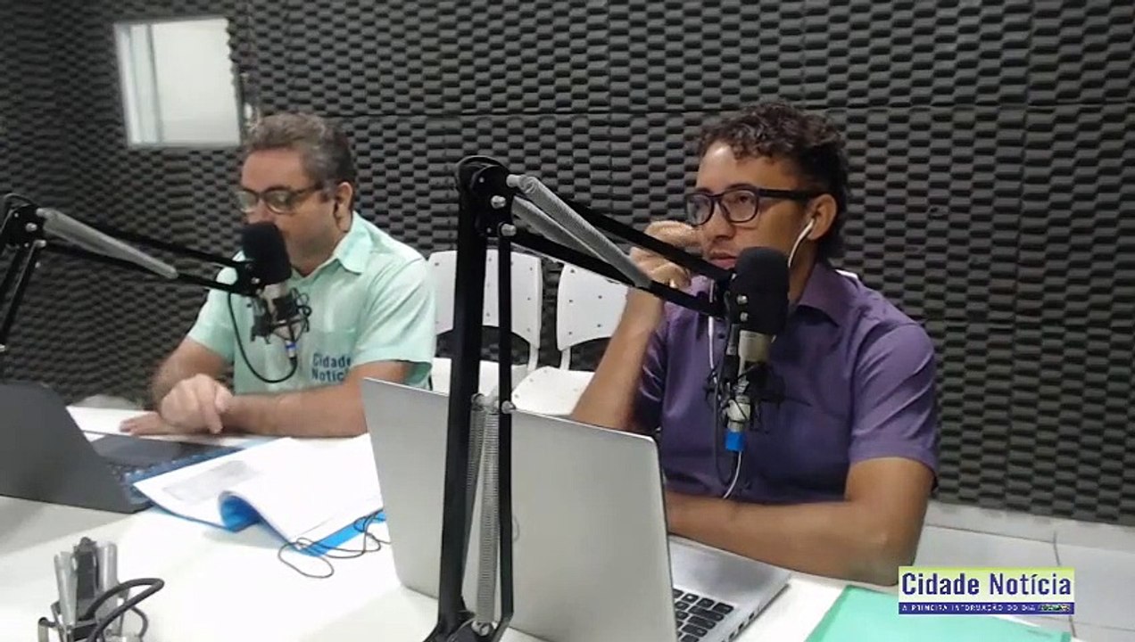 Acompanhe AO VIVO o programa Cidade Notícia - Líder FM (22)