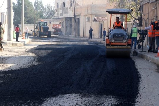 Tel Abyad şehircilik hizmetlerine kavuşuyor