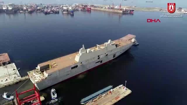 Ssb başkanı ismail demir tgc anadolu gemisinin 2020'de deniz kuvvetlerine teslim edileceğini ifade...