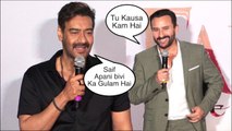 Ajay Devgan's BACK TO BACK Funny AND Hilarious Moments With Saif Ali Khan Tanhaji The Unsung Warrior