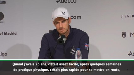 Murray : ''Mon poids c'est de ma faute''