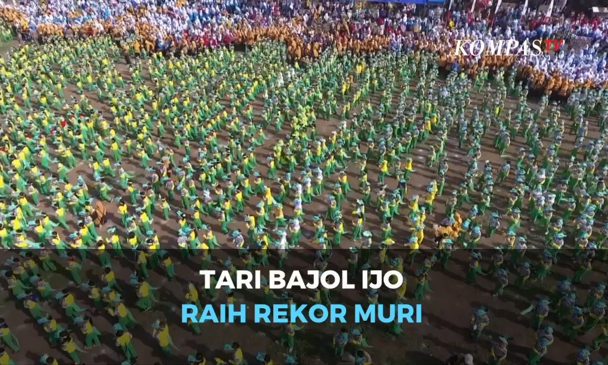 Tari Bajol Ijo, Raih Rekor Muri