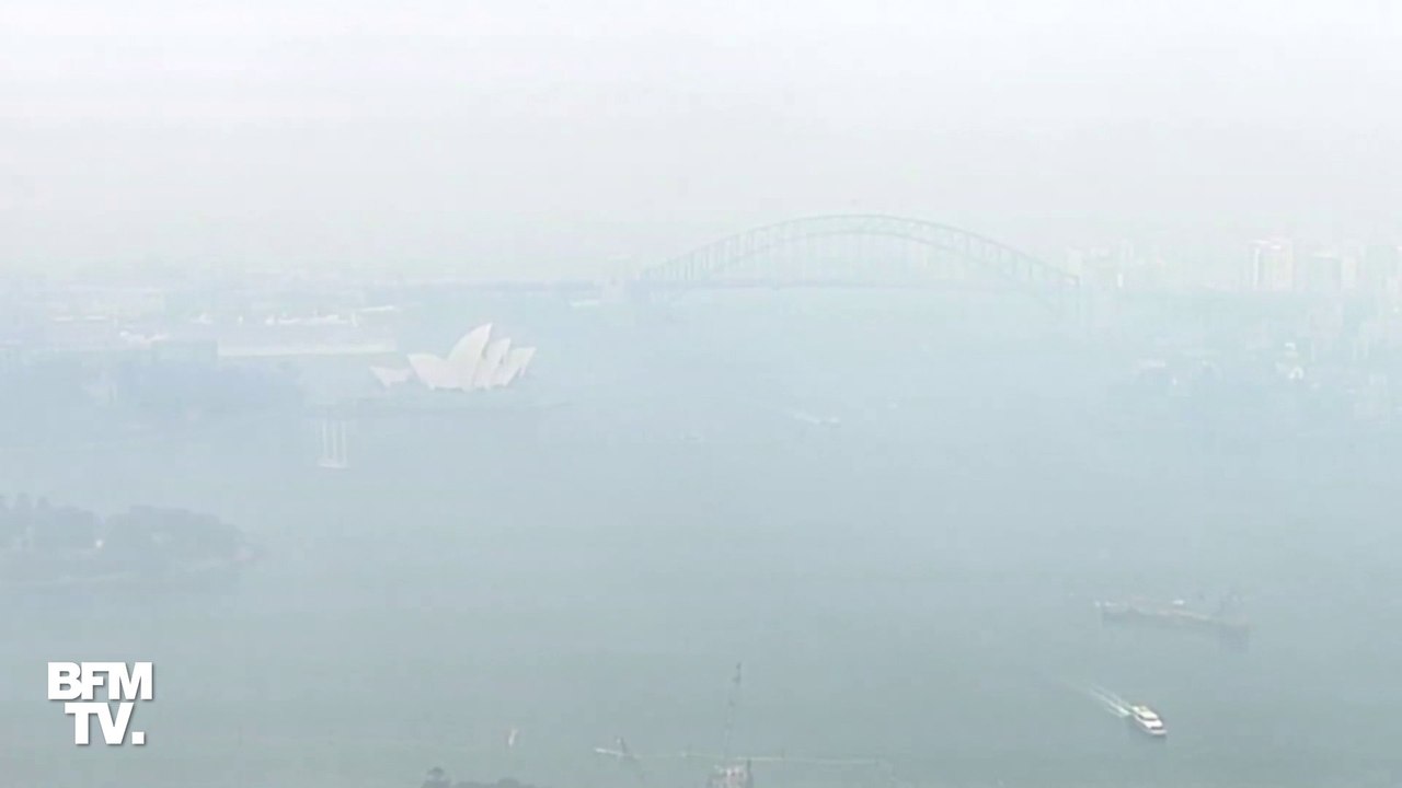 Incendies en Australie: les images de Sydney toujours recouverte d'un épais nuage de pollution