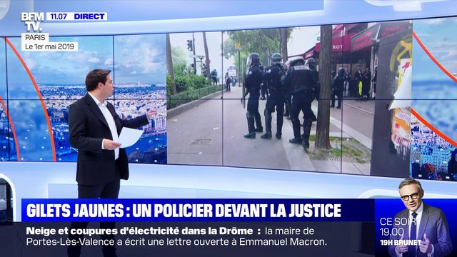 Gilets jaunes : un policier devant la justice (3) - 21/11