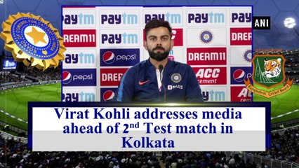 India's captain Virat Kohli hopes day-night Test is 'one-off'