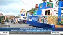 Parade Mobil Hias Ramaikan HUT ke-73 Kabupaten Muara Enim