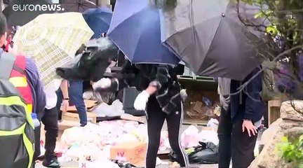 Apoio dos EUA a Hong Kong é um "incentivo a criminosos", diz China