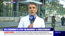 La CFDT-Cheminots rejoint le mouvement de grève du 5 décembre et demande au gouvernement de 