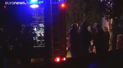 Взрыв на складе в Сицилии