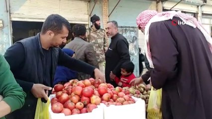 - Tel Abyad sokaklarında tezgahlar kuruluyor