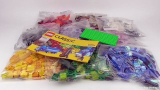 LEGO Classic Creative Building Basket (10705) - Toy Unboxing and Building Ideas