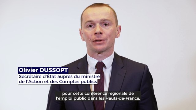 CRET 2019 - Intervention d’Olivier Dussopt, pour la Conférence Régionale de l’Emploi Territorial de la Région Hauts-de-France