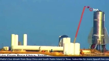 Elon Musk'ın roket prototipi testi geçemedi