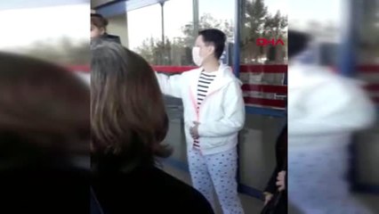 Denizli kanseri yenen eşe özel karşılama