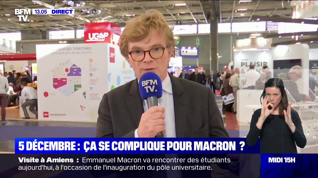 Grève 5 décembre: "nous sommes dans un processus de discussion et de dialogue" (Marc Fesneau, ministre auprès du Premier ministre)