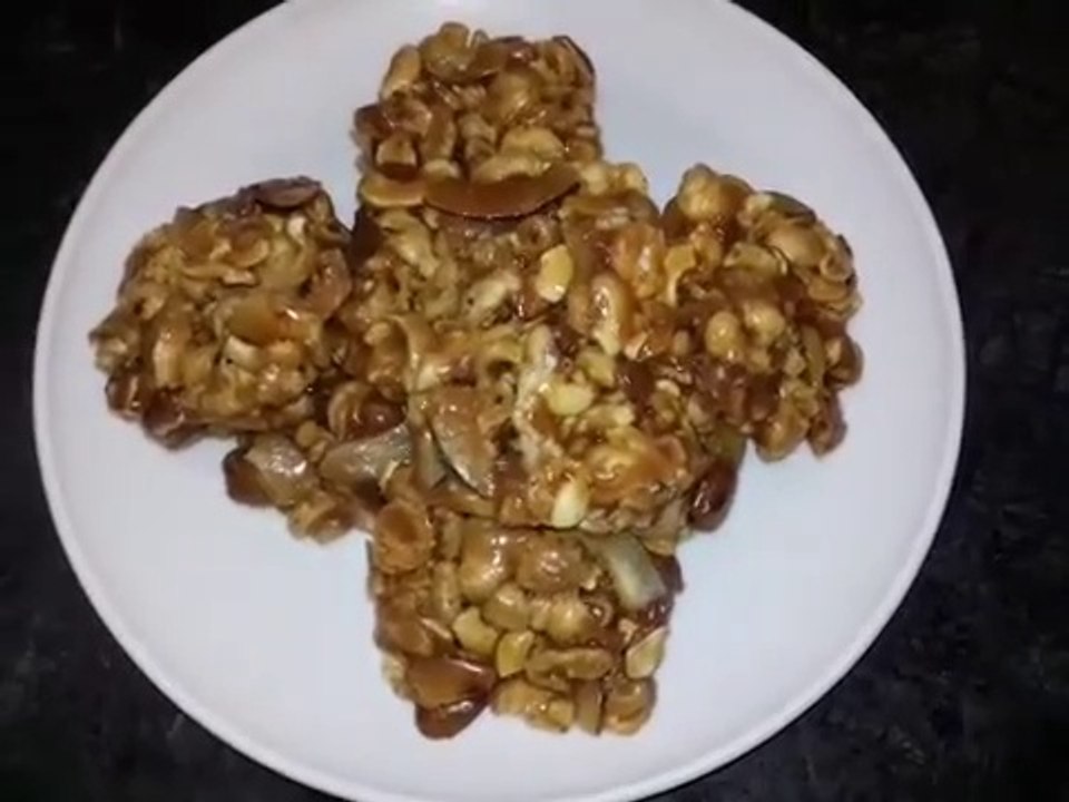Dry Fruits Jaggery Chikki _ Dry Fruits Patti _ Dry Fruits Barfi