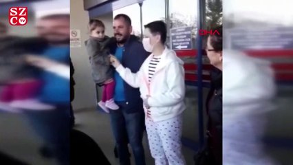 Kanseri yenen eşe özel karşılama