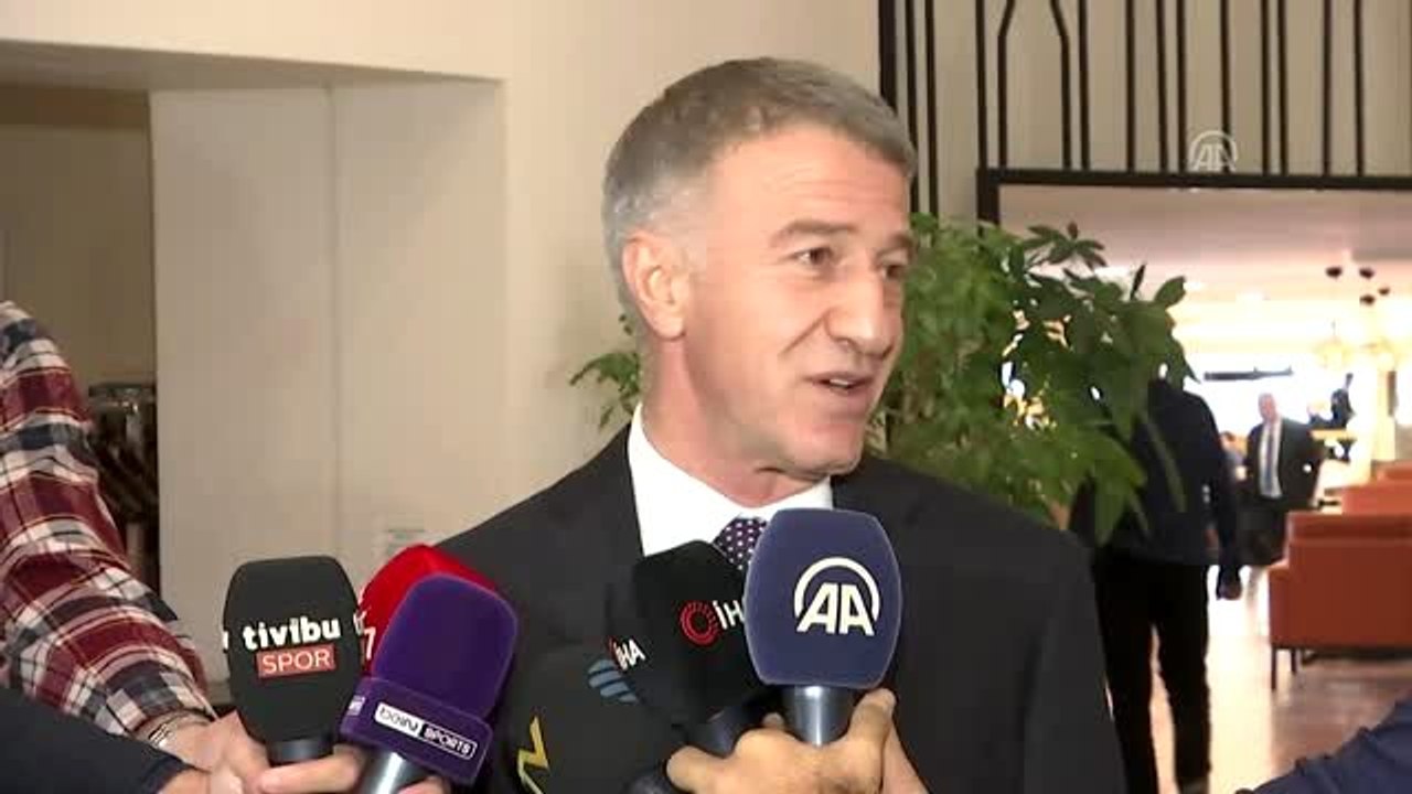 Trabzonspor Kulübü Başkanı Ahmet Ağaoğlu - Transfer teklifleri ve sakatlıklar