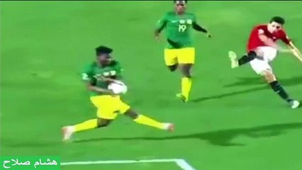 ضربة جزاء مصر أمام جنوب إفريقيا صحيحة
