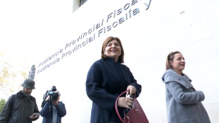 Bonig declara como testigo en juicio de la visita del Papa a València