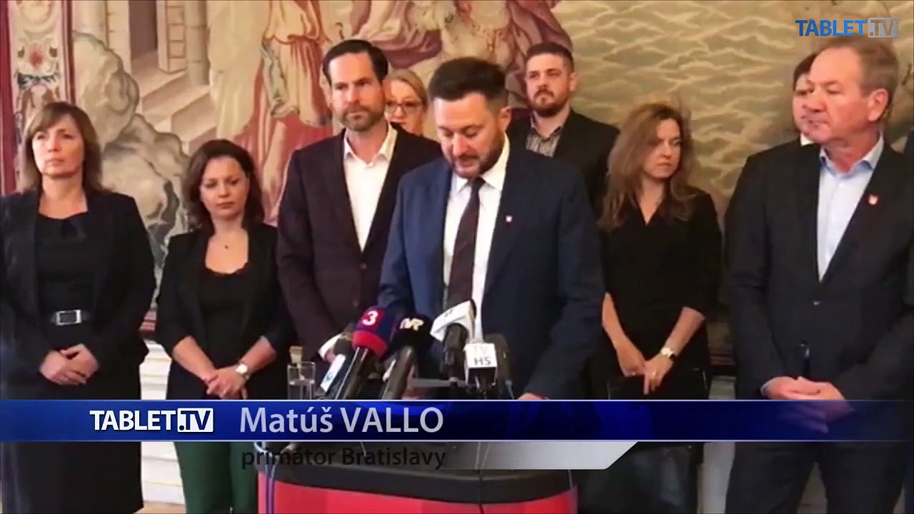 ZÁZNAM: Vyhlásenie primátora Bratislavy Matúša Valla